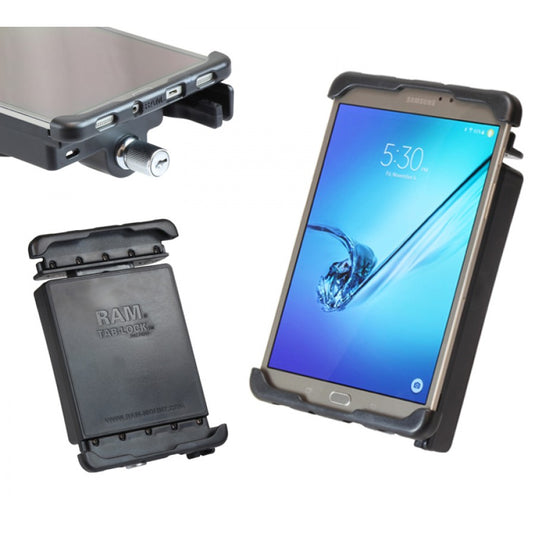 RAM-HOL-TABL30 Tab-Lock Holder for 8" Tablets including the Samsung Galaxy Tab S2 8.0