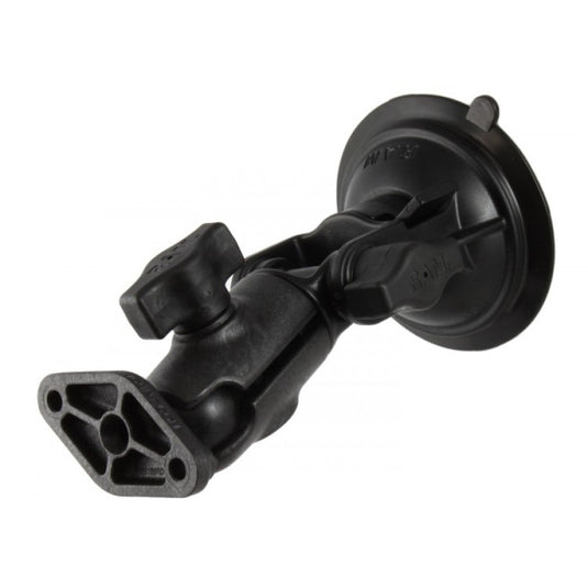 RAP-B-104-224 Suction Cup Ratchet & Pivot Mount with Single Socket Arm