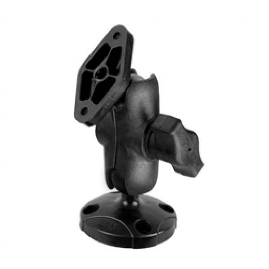 RAP-B-138-A Short Arm Mount for 1" Balls with Diamond Base & Round Base