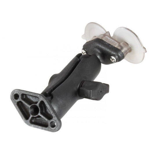 RAP-B-148-KT Suction Mount, Standard 1" Socket Arm & Twin Diamond Bases