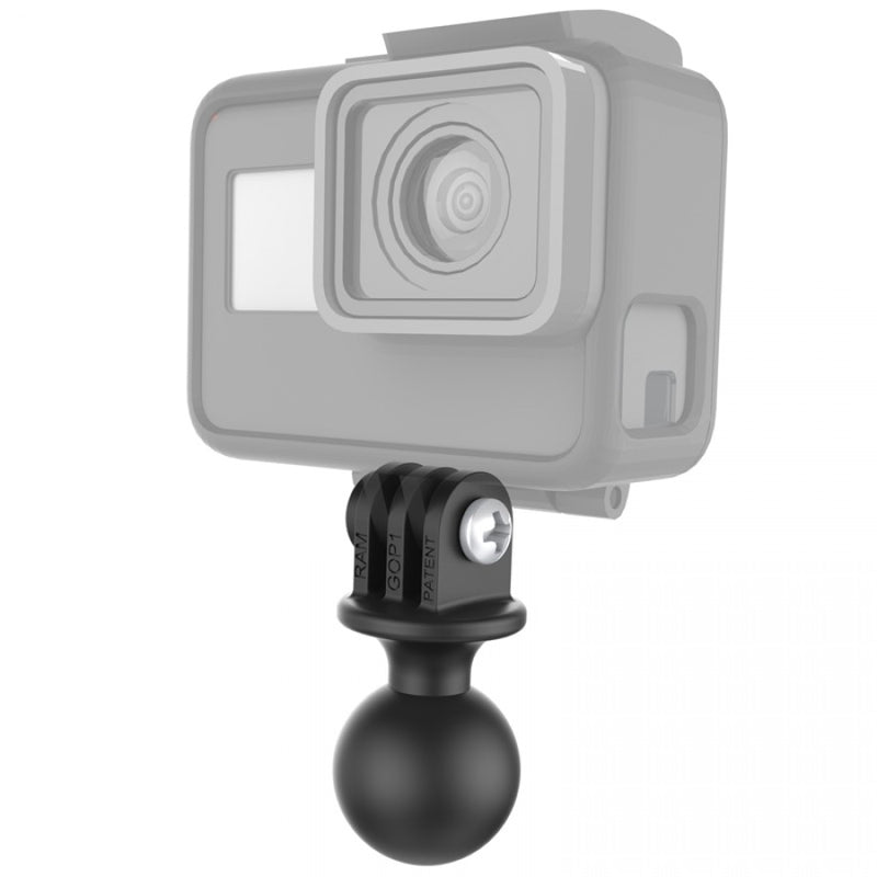 Load image into Gallery viewer, RAP-B-202-GOP1 1&quot; Diameter Ball with custom GoPro® Hero &amp; Garmin Virb X &amp; Virb XE Adapter
