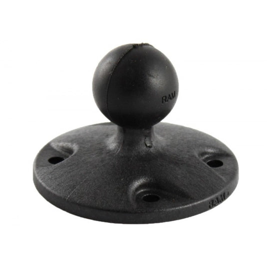 RAP-B-202 Round Plastic Base with 1" Ball