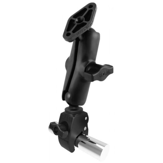 RAP-B-400-238 1" Ball Mount with Small Tough-Claw Double Socket Arm and Diamond Base