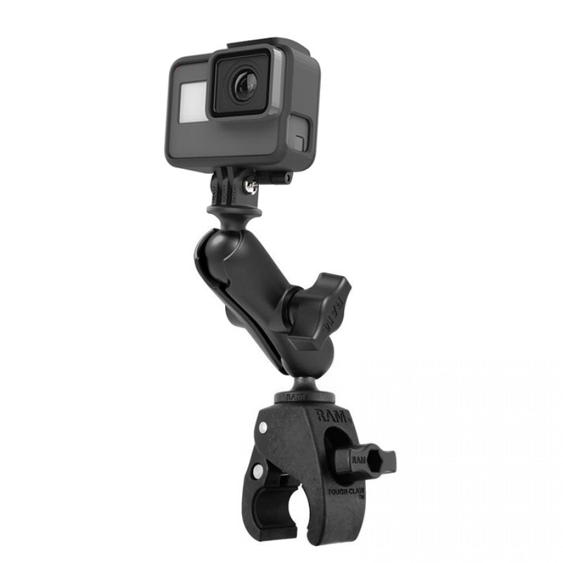 Load image into Gallery viewer, RAP-B-400-GOP1 Small Tough-Claw Mount with 1&quot; Ball GoPro® Hero Adapter
