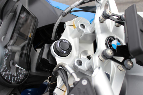 HeliBar Compatable with BMW R1200RS LC 2015-2019 in Silver-HR05102 - Tour Performance®