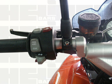 HeliBar Compatable with BMW K1300R 2009-2015 in Silver-TS05035 - TracStar®