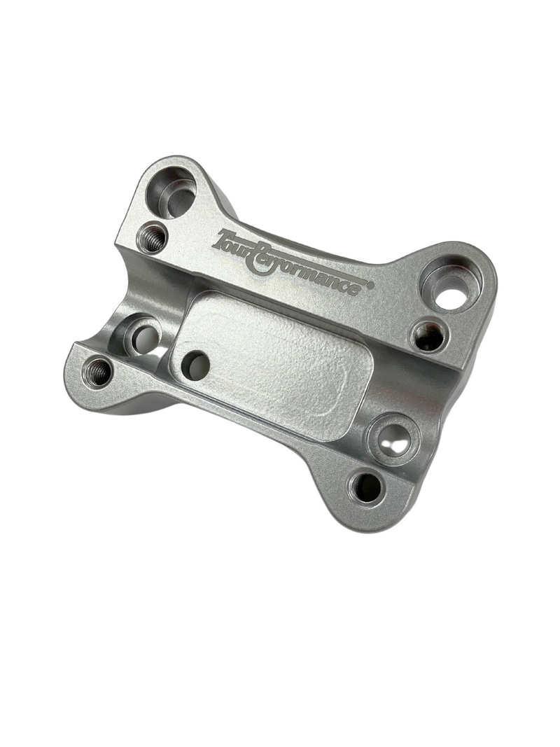 Load image into Gallery viewer, HeliBar fits Moto Guzzi V100 Mandello Riser. Tour Performance offset riser made in USA.
