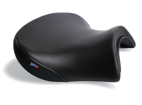 SARGENT  BMW R 1200/1250 RT 2014-19, 2020+, CFX / BLACK WELT, FRONT SEAT ONLY, LOW VERSION, OEM HEAT