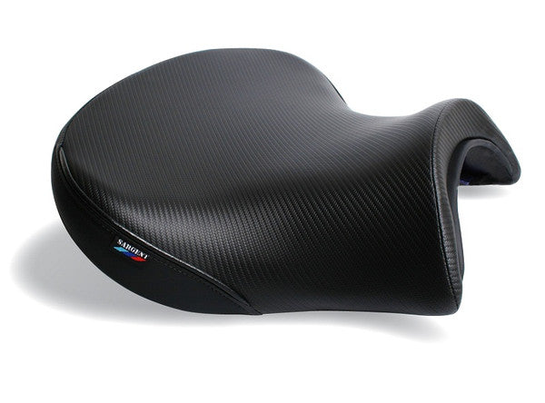 Load image into Gallery viewer, SARGENT  BMW R 1200/1250 RT 2014-19, 2020+, CFX / BLACK WELT, FRONT SEAT ONLY, LOW VERSION, OEM HEAT
