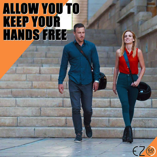 EZ-GO CARRY STRAP FOR MOTORCYCLE HELMETS