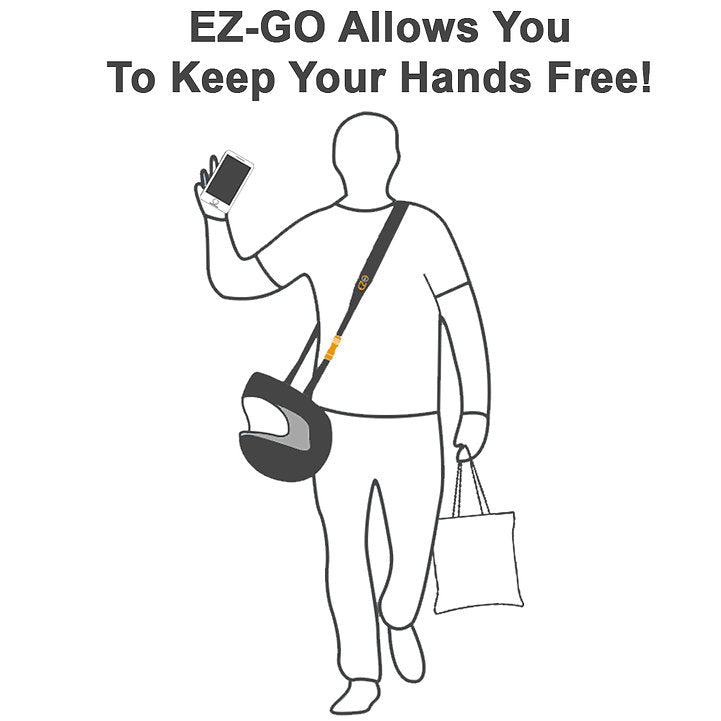 Load image into Gallery viewer, EZ-GO CARRY STRAP FOR MOTORCYCLE HELMETS
