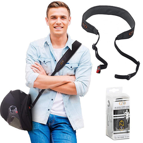 EZ-GO CARRY STRAP FOR MOTORCYCLE HELMETS