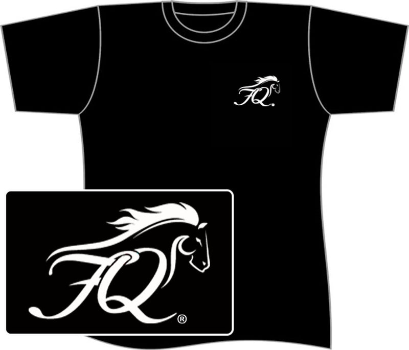 Load image into Gallery viewer, FQ Short Sleeve Tshirt in Balck
