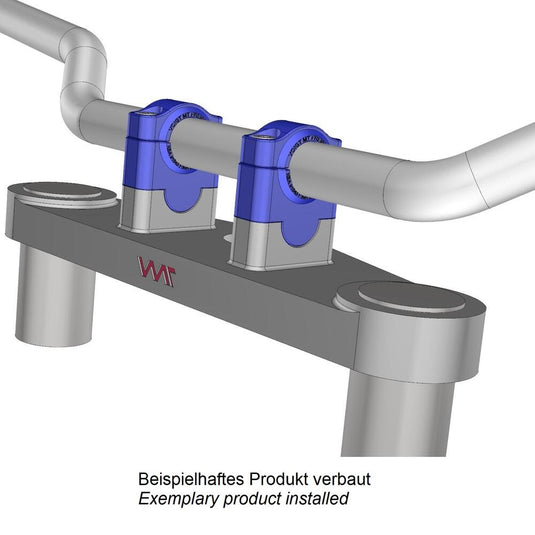 Handlebar risers 20mm for Honda NX 650 Dominator (RD02) 88-95