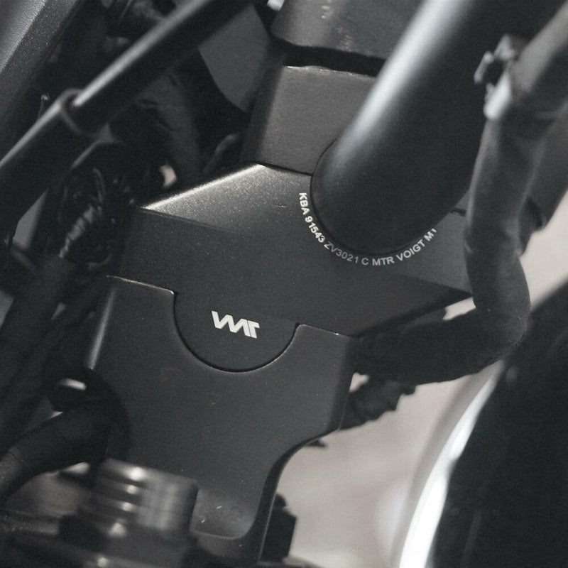 Load image into Gallery viewer, Voigt Handlebar risers 30mm with offset 21mm for Honda CMX 1100 REBEL (SC83) 21-&gt; black anodized
