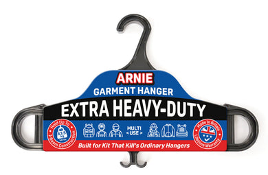 Grip Puppy ARNIE SUPER STRENGTH GARMENT HANGER - LIFETIME GUARANTEE!