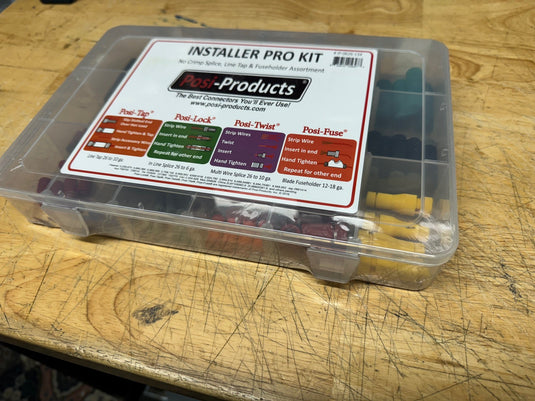 POSI-PRODUCTS POSI-TAP, INSTALLER PRO KIT - EVERYTHING YOU NEED