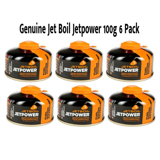 Jetboil 100g gas canisters * 6 pack