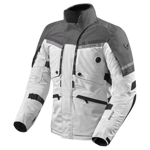 REV'IT! POSEIDON 2 GORE-TEX JACKET, SILVER/GREY 2XL - last one!