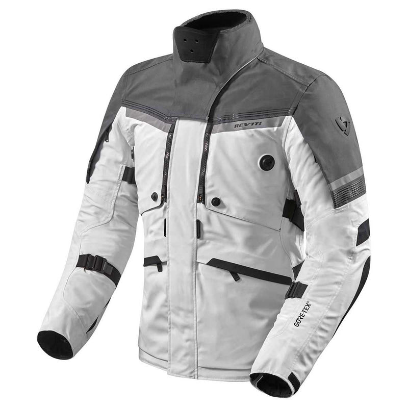 Load image into Gallery viewer, REV&#39;IT! POSEIDON 2 GORE-TEX JACKET, SILVER/GREY 2XL - last one!
