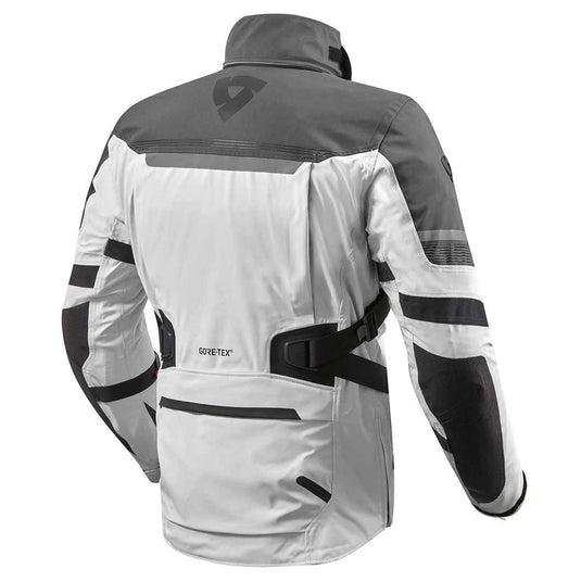 REV'IT! POSEIDON 2 GORE-TEX JACKET, SILVER/GREY 2XL - last one!