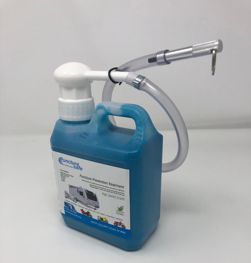 Load image into Gallery viewer, Puncturesafe Puncture Prevention Treatment 1Ltr (34 Units) With Application Pump
